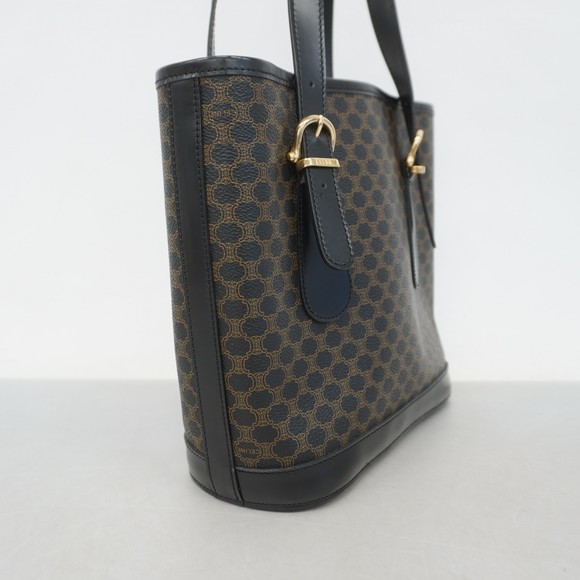 Celine Bag Macadam Black Tote - Picture 2 of 9